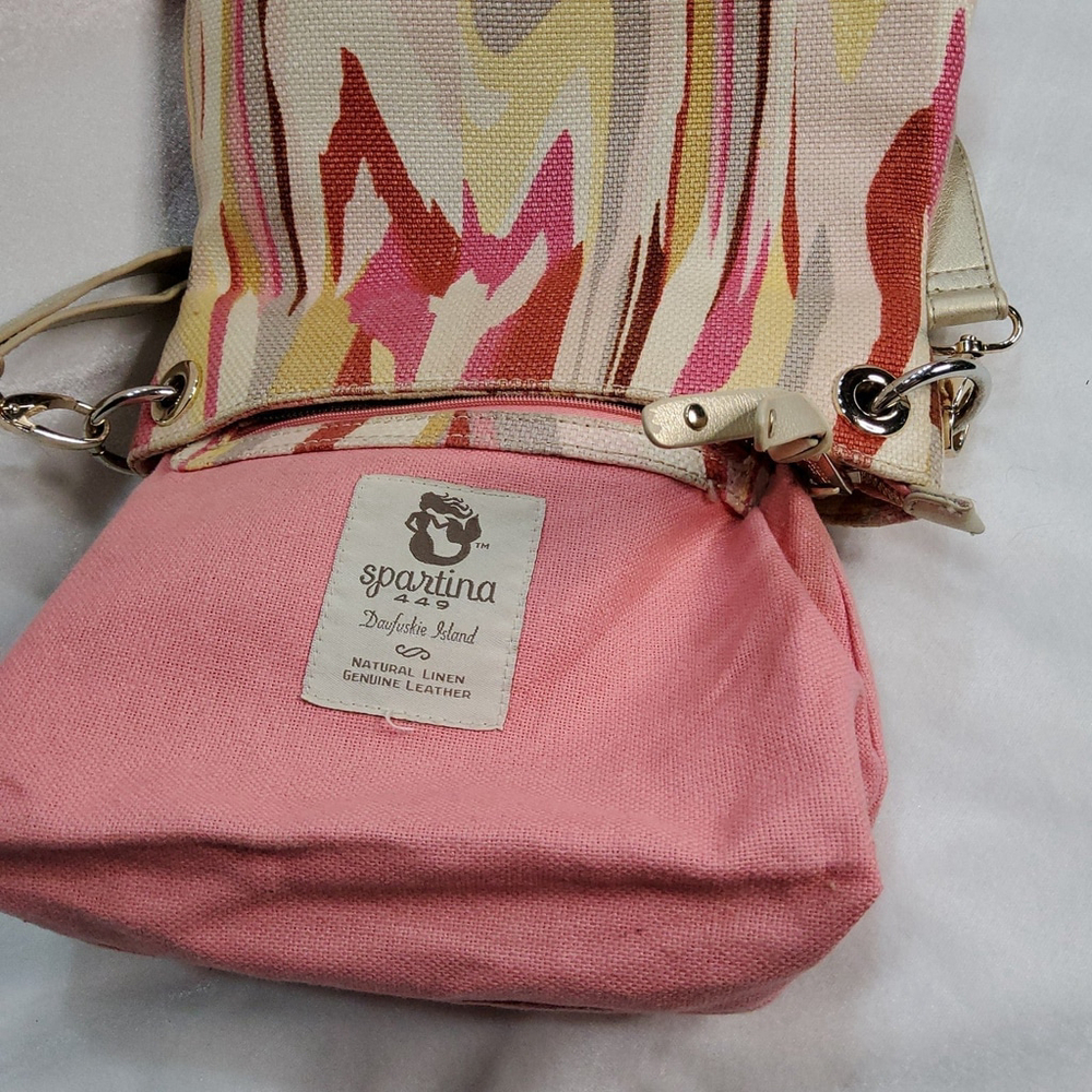 Spartina 449 Crossbody Shoulder Convertible Purse - Picture 9 of 12